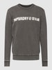 Superdry Sweatshirt im Used-Look Modell 'Vintage Corporation' Anthrazit