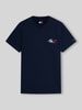 Tommy Jeans Slim Fit T-Shirt aus reiner Baumwolle Marine