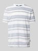 Tom Tailor Regular Fit T-Shirt aus reiner Baumwolle Blau