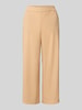 Raffaello Rossi Kuloty z szeroką nogawką i elastycznym pasem model ‘JOLIE’ Camel