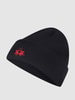 La Martina Beanie mit Logo Marineblau