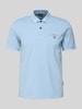 Napapijri Regular Fit Poloshirt mit Label-Stitching Modell 'elbas' Hellblau