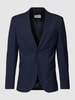 s.Oliver BLACK LABEL 2-knoops colbert met reverskraag, model 'Pure' Blauw