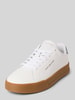 Tommy Hilfiger Low Top Sneaker aus echtem Leder Weiss