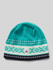 Dale of Norway Muts met labeldetail Turquoise