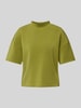 s.Oliver RED LABEL T-shirt o kroju relaxed fit ze scuby Khaki