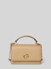 MICHAEL Michael Kors Handtas met labelapplicatie, model 'DELANCEY' Camel