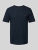 Tommy Hilfiger Regular fit T-shirt van puur katoen Marineblauw