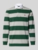 Polo Ralph Lauren Sweatshirt met polokraag en labelstitching Groen