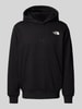 The North Face Hoodie mit Label-Print Black