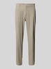 JAKE*S STUDIO MEN Regular Fit Stoffhose mit Eingrifftaschen Khaki