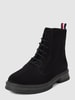 Tommy Hilfiger Boots met labeldetails, model 'CORE' Zwart