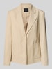 Someday Blazer met reverskraag, model 'Noraja' Zand