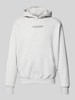 Alpha Industries Hoodie mit Label-Print Modell 'Studio Edition' Hellgrau Melange