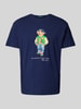 Polo Ralph Lauren T-shirt z nadrukiem z logo Granatowy