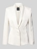 Marc Cain Blazer mit Schalkragen und Knopfverschluss Offwhite