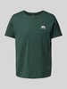 Alpha Industries T-shirt z nadrukiem z logo Petrol