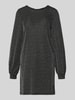 Only Minikleid mit Glitzer-MusterModell 'CAROL' Silber