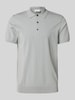 Profuomo Regular Fit Poloshirt mit elastischen Abschlüssen Gruen