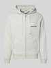 Jack & Jones Sweatjacke mit Känguru-Tasche und Reißverschluss Offwhite Melange