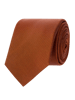 Blick Stropdas van pure zijde (6,5 cm) Terracotta