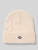 Dickies Beanie in gebreide look, model 'Gibsland' Offwhite