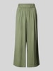 s.Oliver RED LABEL Loose Fit Culotte aus Viskose-Mix Khaki