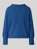 s.Oliver RED LABEL Regular Fit Strickpullover mit Woll-Anteil Blau