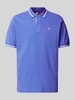 Tommy Jeans Regular Fit Poloshirt mit Logo-Stitching Royal