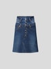1/OFF Knielanger Jeansrock im Patchwork-Look Bleu
