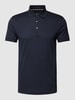 Tommy Hilfiger Regular Fit Poloshirt mit Logo-Stitching Dunkelblau