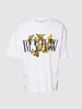 REVIEW T-Shirt mit Motiv-Print Weiß