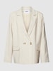 moves Blazer mit Pattentaschen Modell 'Cami' Sand