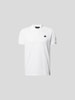 Dsquared2 Poloshirt in Mesh-Optik Weiß