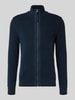Lerros Kurtka z dzianiny z zamkiem błyskawicznym Granatowy
