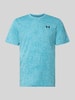 Under Armour Functioneel shirt in all-over look met logo model 'Pixelate' Hemelsblauw