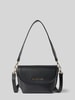 Valentino Bags Umhängetasche mit Label-Schriftzug Modell 'HAIL' Black