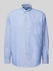 Hugo Blue Regular Fit Freizeithemd mit Button-Down-Kragen Modell 'Ebill' Bleu