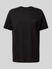 Tommy Hilfiger T-Shirt mit Logo-Stitching Black