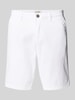 Jack & Jones Regular Fit Bermudas mit Eingrifftaschen Modell 'IBOWIE' Weiss