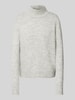 Christian Berg Woman Regular Fit Strickpullover mit Woll-Anteil Hellgrau Melange