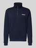 Napapijri Sweatshirt mit Stehkragen Marine