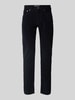 Pierre Cardin Tapered fit corduroy broek, model 'Lyon' Marineblauw