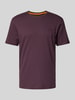 BOSS Orange T-Shirt mit Label-Patch Modell 'Tales' Purple