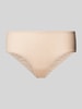 Hanro Slip mit eingefassten Abschlüssen Beige