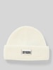 Drykorn Beanie mit Label-Patch Modell 'NEREA' Ecru