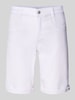 Angels Regular Fit Bermudas mit elastischem Bund Modell 'SPORTY' Weiss