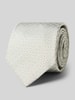 Gierremilano Seidenkrawatte aus reiner Seide mit Allover-Stitching (7,5 cm) Hellgruen