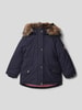 Name It Parka met drukknoopzakken, model 'Marlin' Blauw