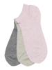 CK Calvin Klein Krótkie skarpety w zestawie 3 szt. Różowy melanż